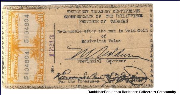 Banknote from Philippines year 1942