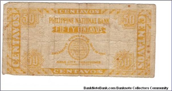 Banknote from Philippines year 1941