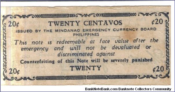 Banknote from Philippines year 1943