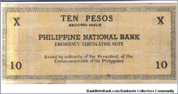 Banknote from Philippines year 1941