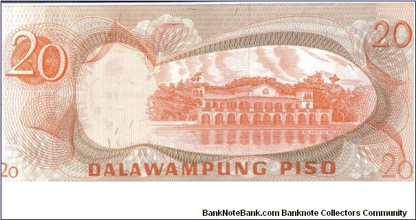 Banknote from Philippines year 1973