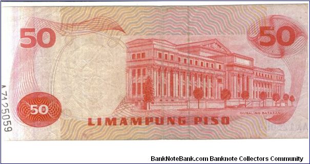 Banknote from Philippines year 1973