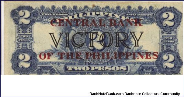 Banknote from Philippines year 1949