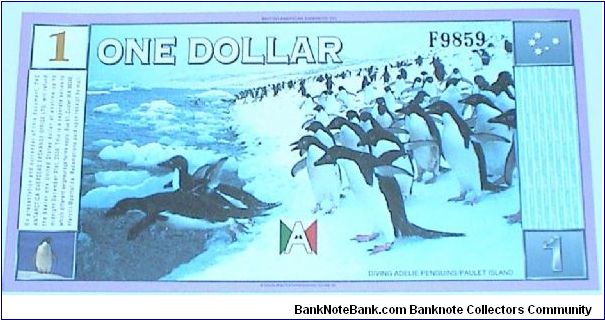 Banknote from USA year 1999