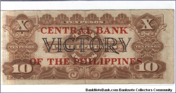 Banknote from Philippines year 1922