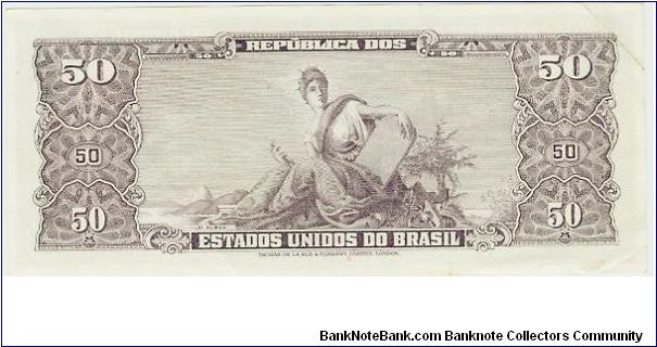 Banknote from Brazil year 1985