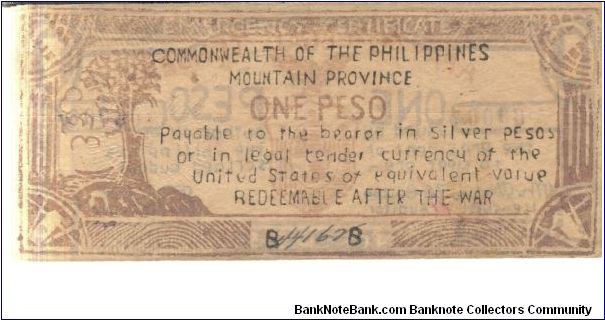 Banknote from Philippines year 1942