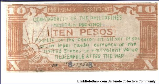 Banknote from Philippines year 1942