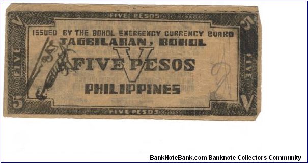 Banknote from Philippines year 1942