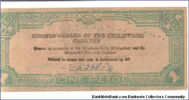 Banknote from Philippines year 1942