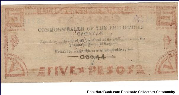 Banknote from Philippines year 1942