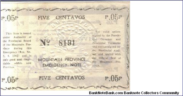 Banknote from Philippines year 1942