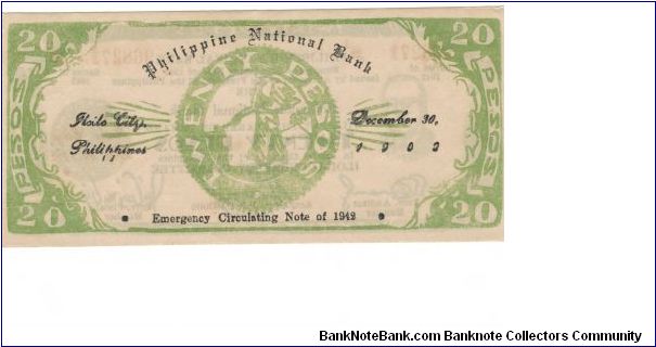 Banknote from Philippines year 1942