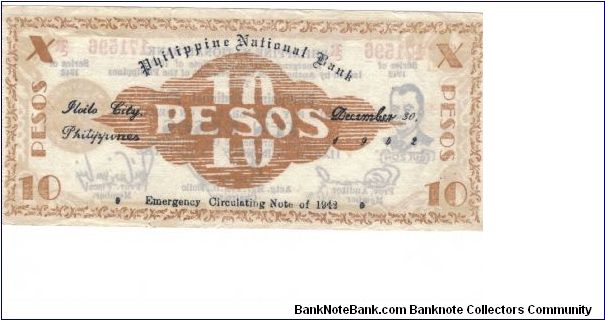 Banknote from Philippines year 1942