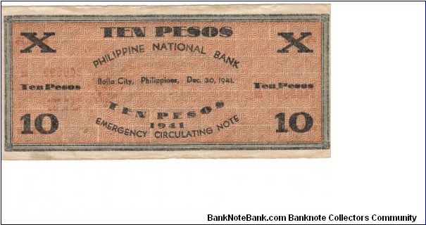 Banknote from Philippines year 1941