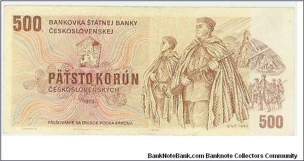 NOTE 346 IS A NICE 500 KORUN CZECH NOTE FROM 1973. A NOTE IS BEING ADDED EVERY DAY UNTIL THE TOTAL IS 350 NOTES. PLEASE VIEW ALL OF THE NOTES TO SEE WHAT A GREAT VALUE THERE IS FOR THE ASKING PRICE. ON APRIL 15, THIS COLLECTION GOES INTO THE CLOSET. Banknote