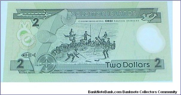 Banknote from Solomon Islands year 2001