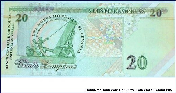 Banknote from Honduras year 2000