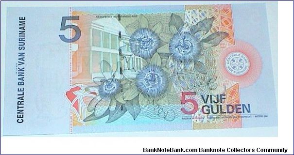 Banknote from Suriname year 2000