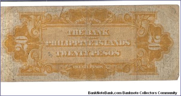 Banknote from Philippines year 1933