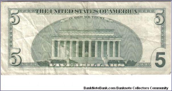 Banknote from USA year 1999