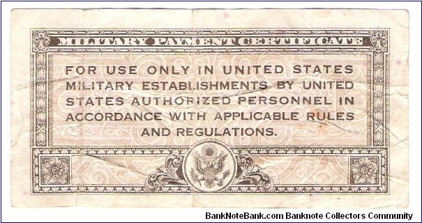 Banknote from USA year 1946