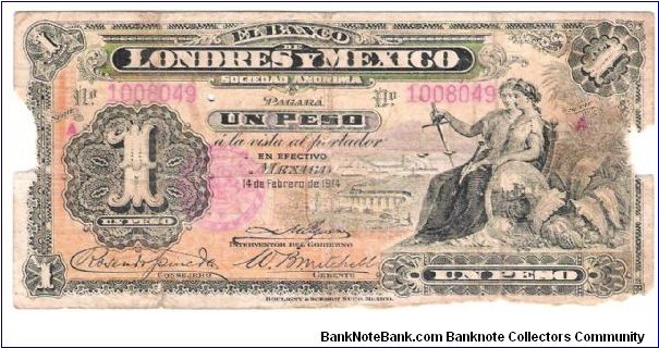 Mexico Banknote