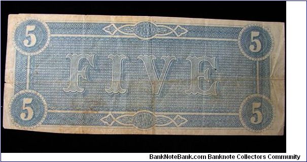 Banknote from USA year 1864