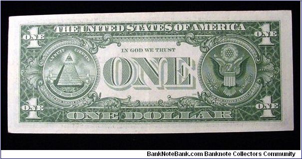 Banknote from USA year 1957