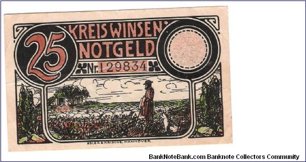 Banknote from Germany year 1921