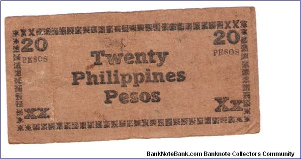 Banknote from Philippines year 1942