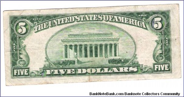 Banknote from USA year 1928