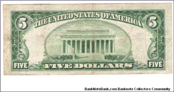 Banknote from USA year 1934