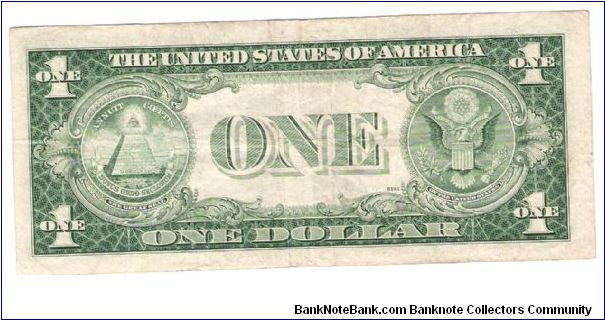 Banknote from USA year 1935