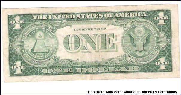 Banknote from USA year 1935