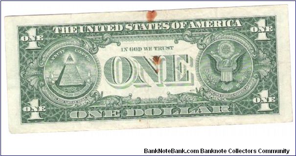 Banknote from USA year 1957