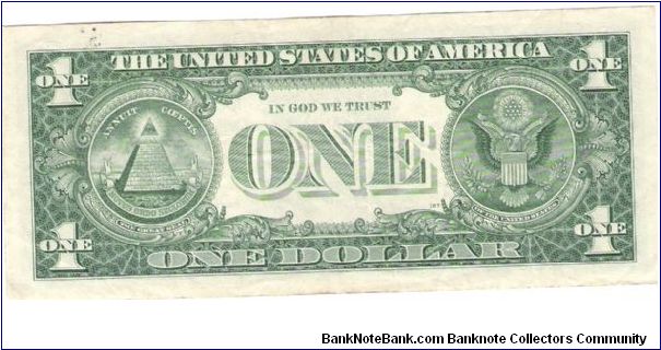 Banknote from USA year 1957