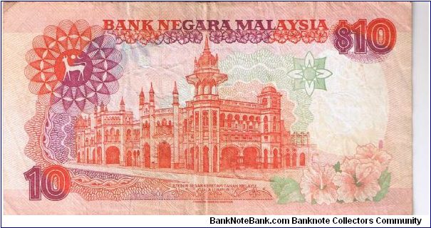 Banknote from Malaysia year 1998