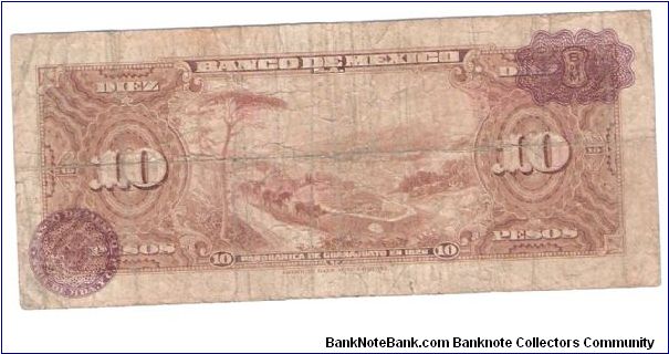 Banknote from Mexico year 1961