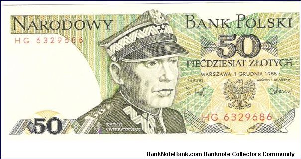 50 Zlotych Banknote