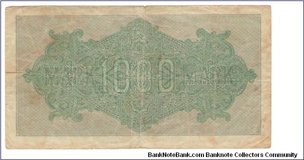 Banknote from Germany year 1922