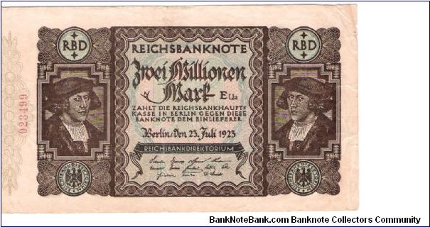 2 million mark Banknote