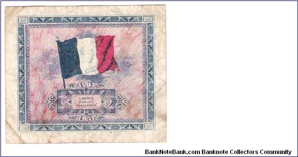 Banknote from France year 1944