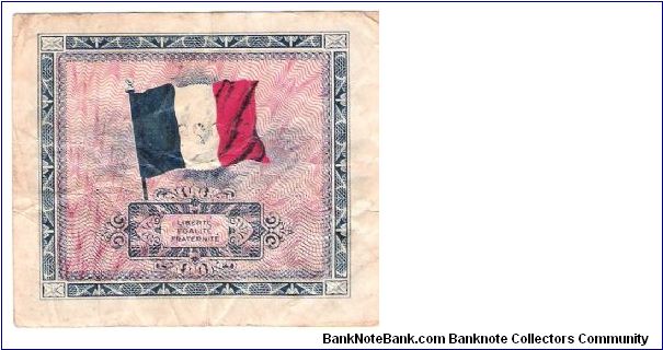 Banknote from France year 1944