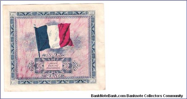 Banknote from France year 1944