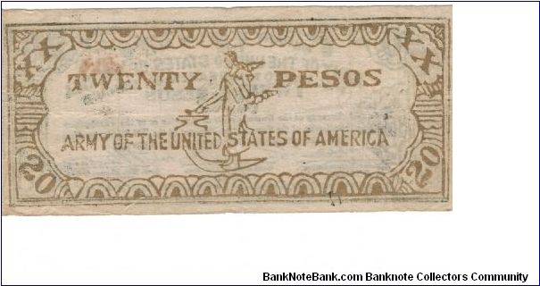 Banknote from Philippines year 1943