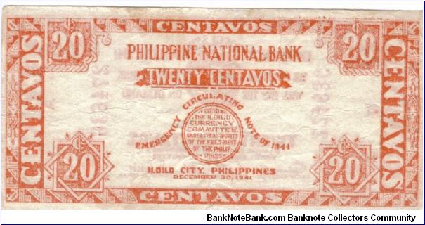 Banknote from Philippines year 1941