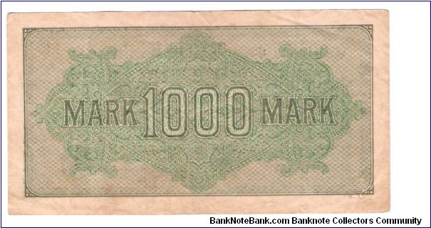 Banknote from Germany year 1922