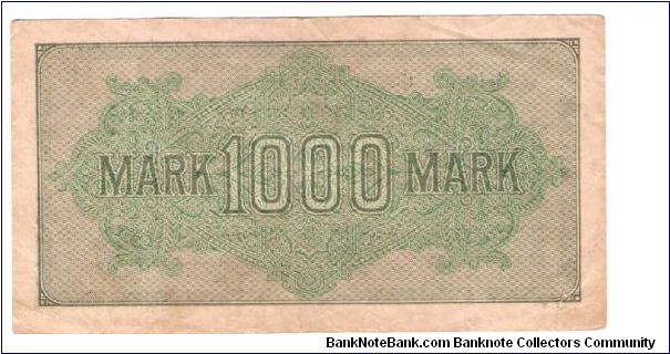 Banknote from Germany year 1922