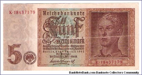 5 reichmark Banknote